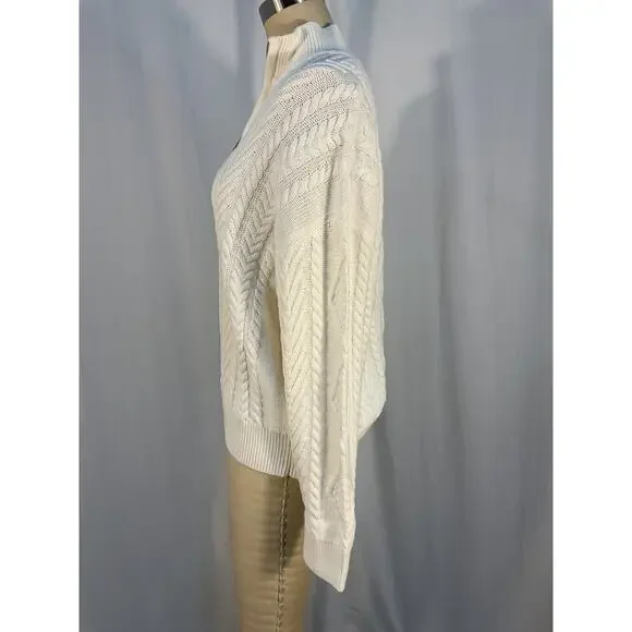 27 Miles Malibu 'Haruka' White Sweater Size S - NWT